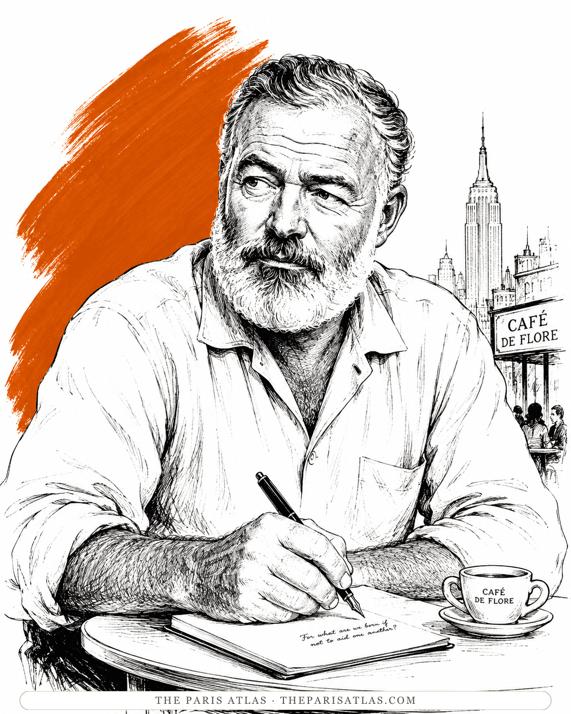 Portrait of Ernest Hemingway